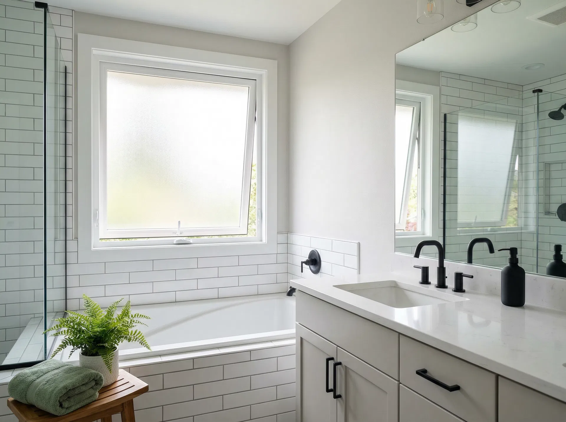 After: Bathroom Awning Window