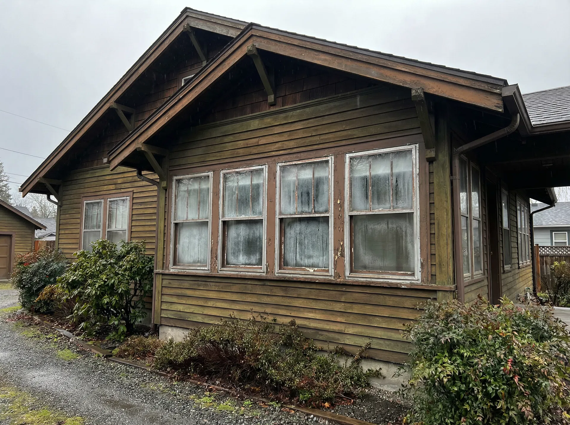 Before: Craftsman Home Exterior