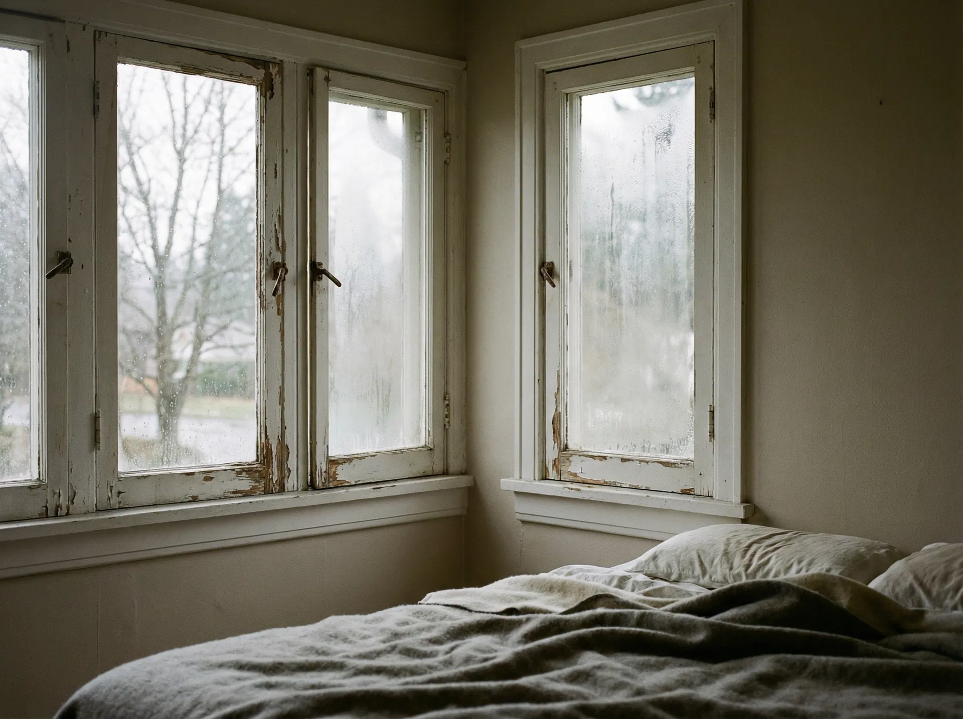 Before: Bedroom Casement Windows