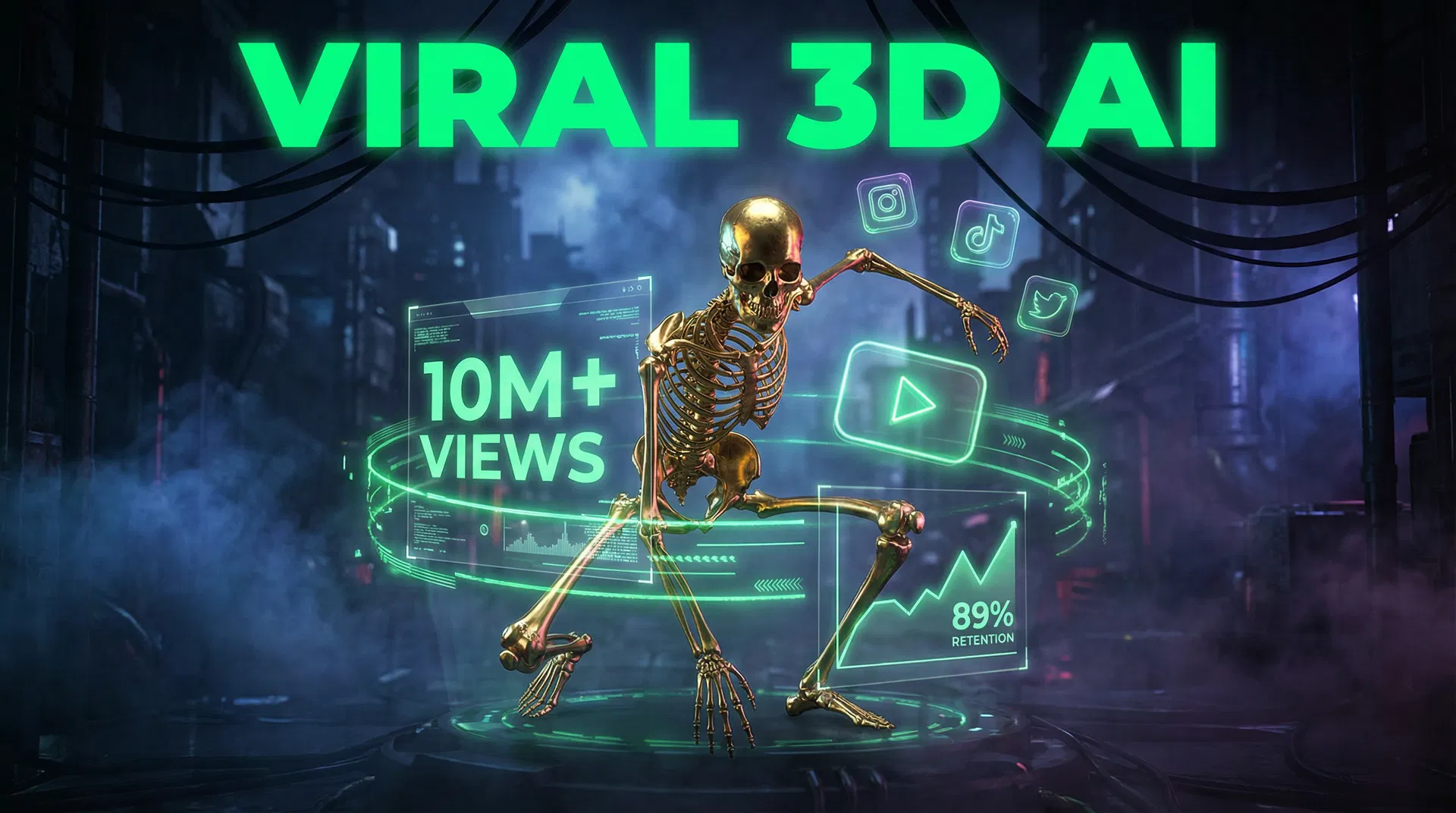 Viral 3D AI YouTube Shorts
