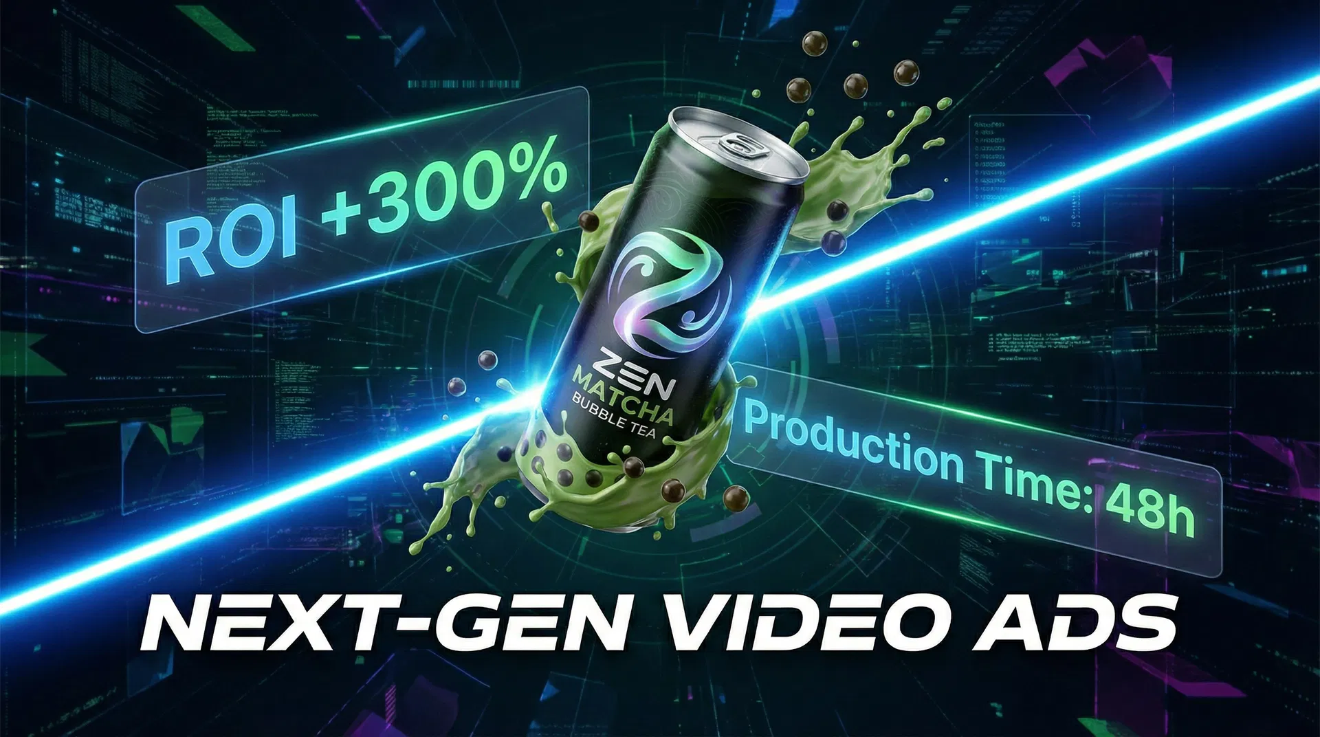 AI Video Commercials for FMCG