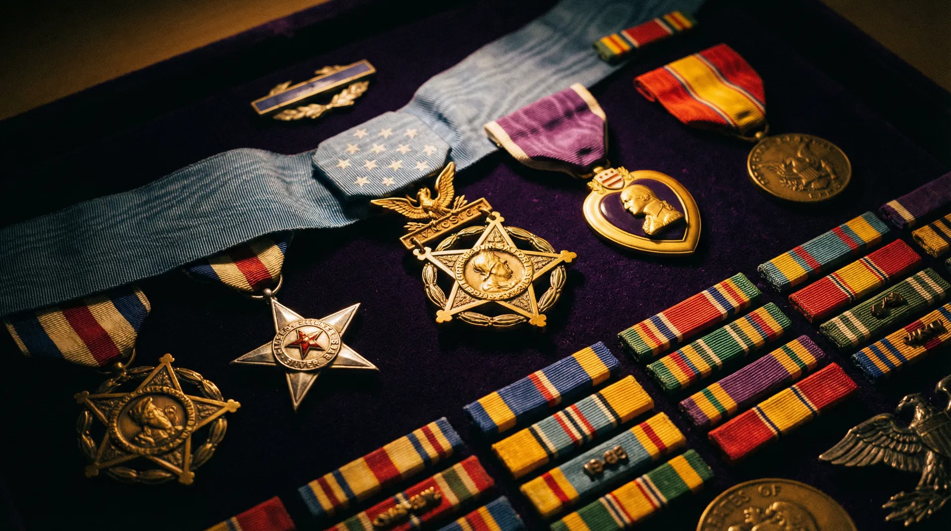 Military honors and medals