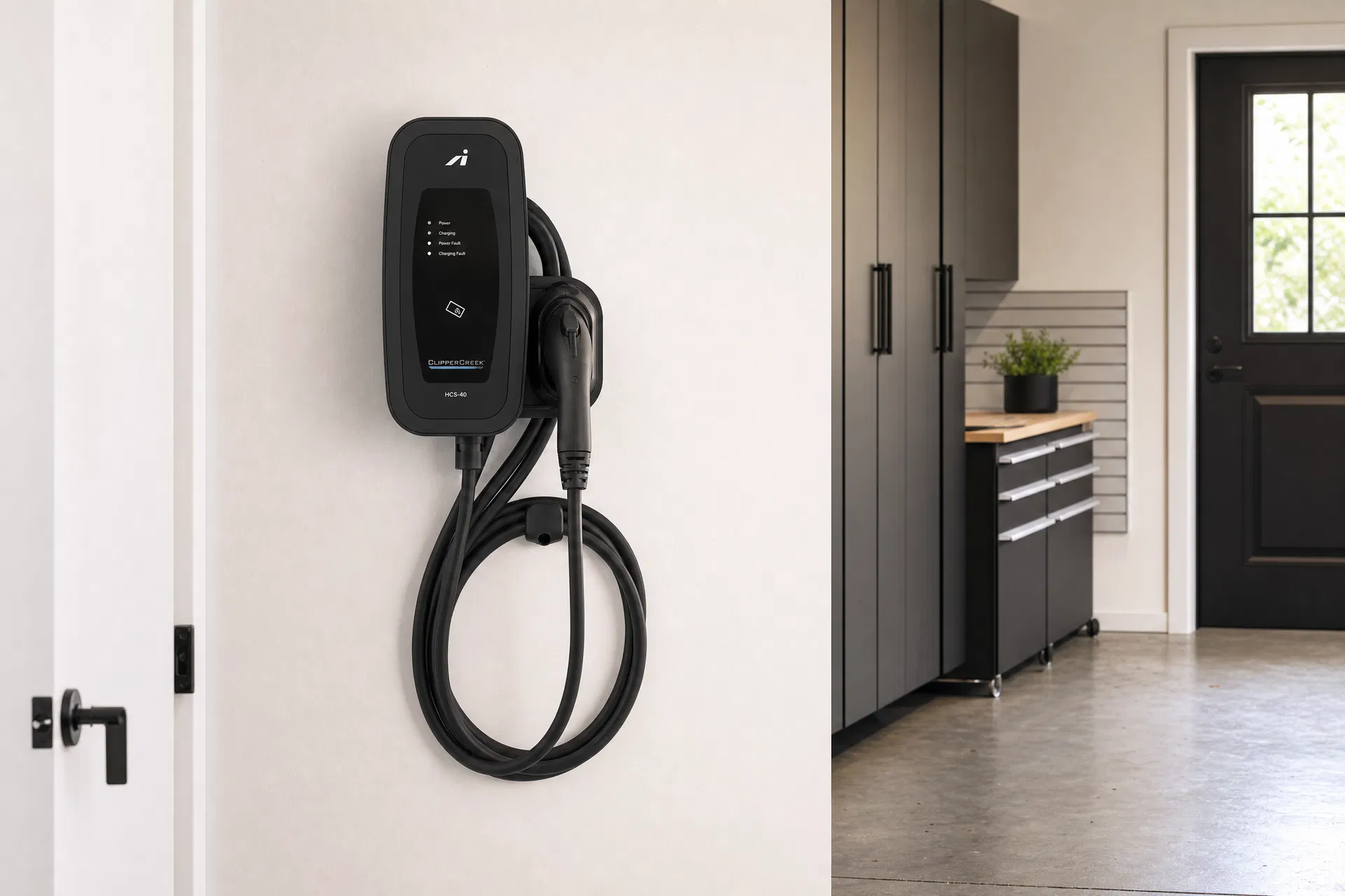 EV charger installation