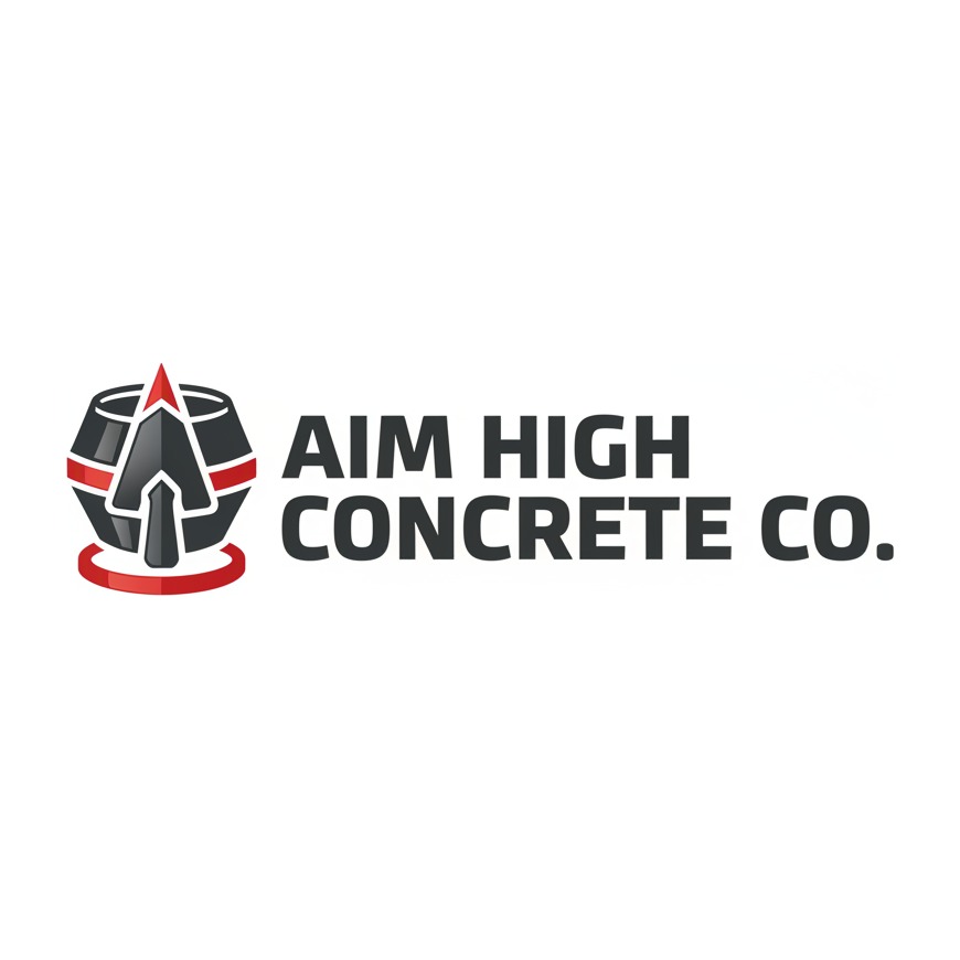 Aim High Concrete Co logo