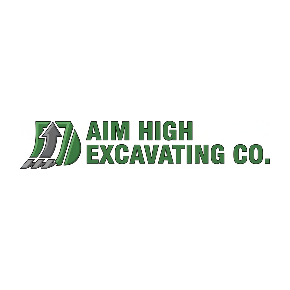 Aim High Excavating Co logo