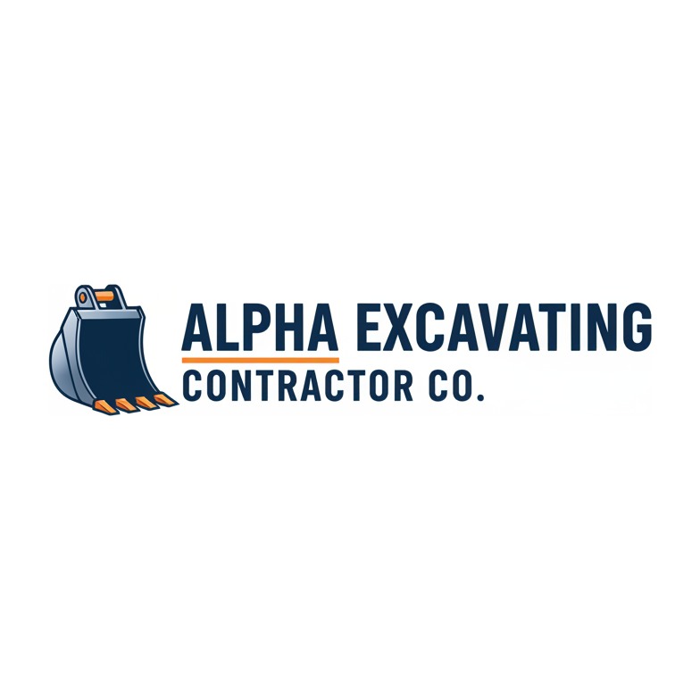 Alpha Excavating Co logo