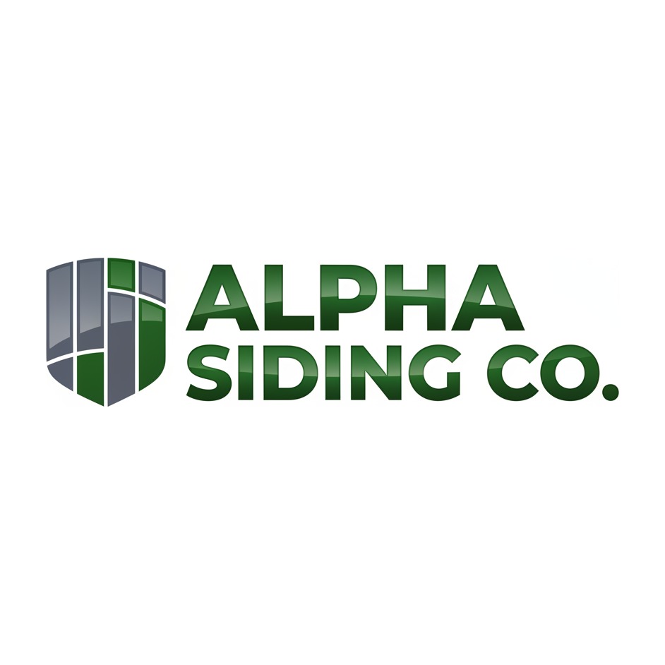 Alpha Siding Co logo