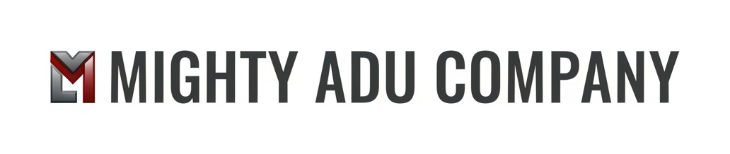 Mighty ADU Company logo