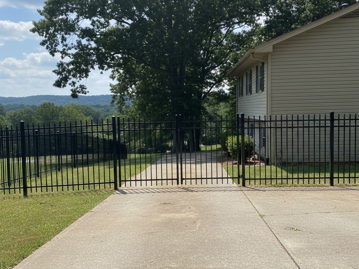 Aluminum Fence Installation