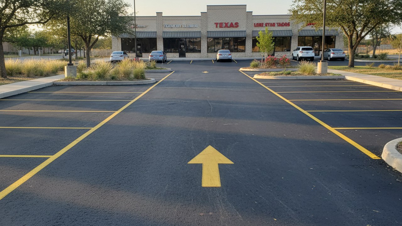 Commercial Asphalt in Humble