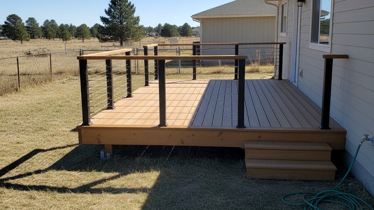 Deck Railing Installation