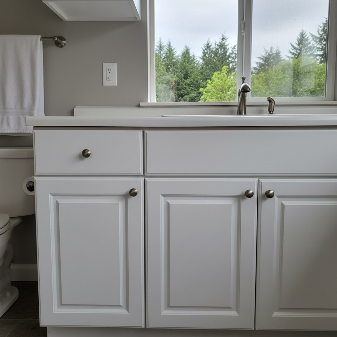 Cabinet Painting in Spanaway, WA