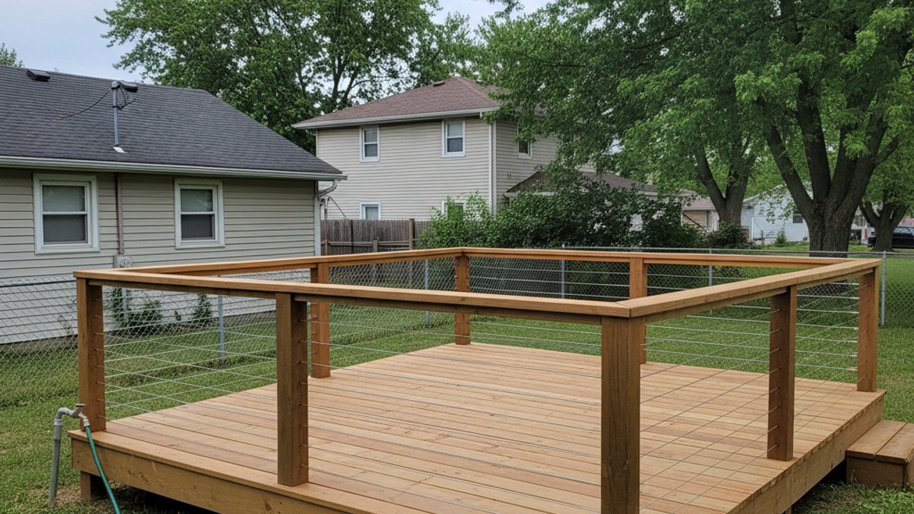 Deck Railing Installation in Bristol