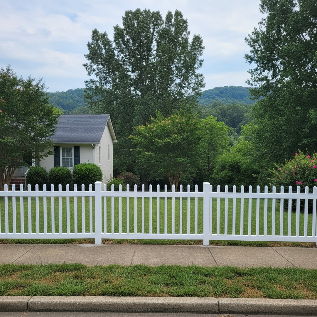 Vinyl Fence Installation in Norris