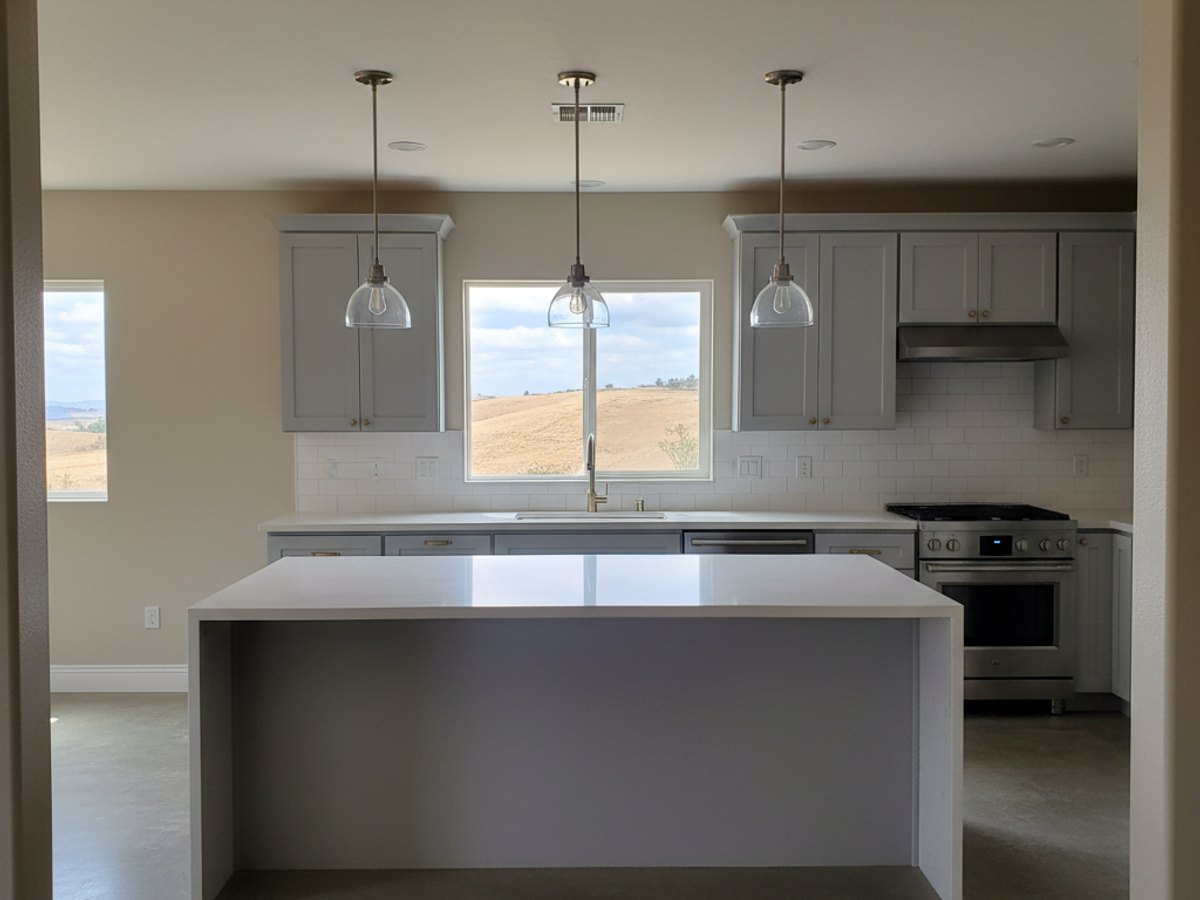 Kitchen Island Installation