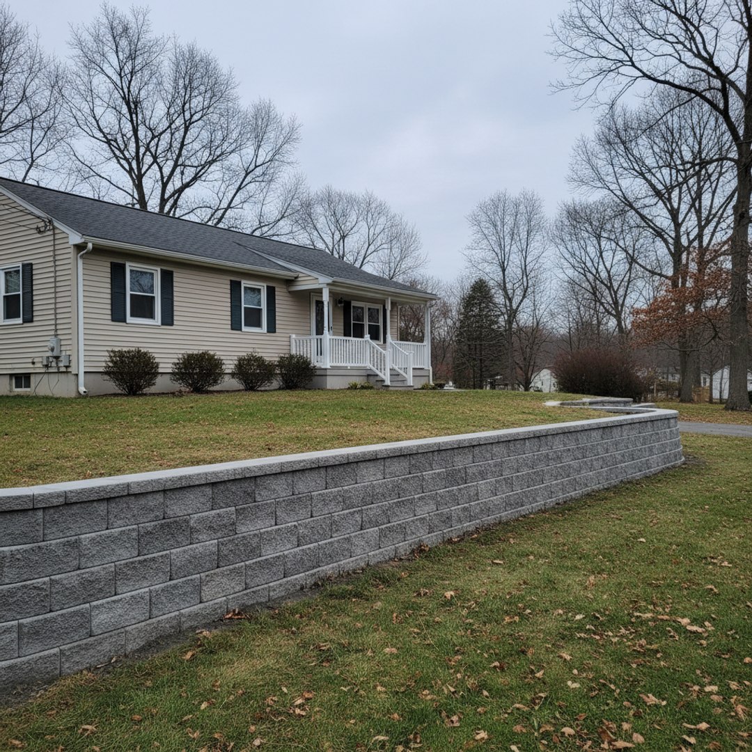 Block Wall Construction in Lexington