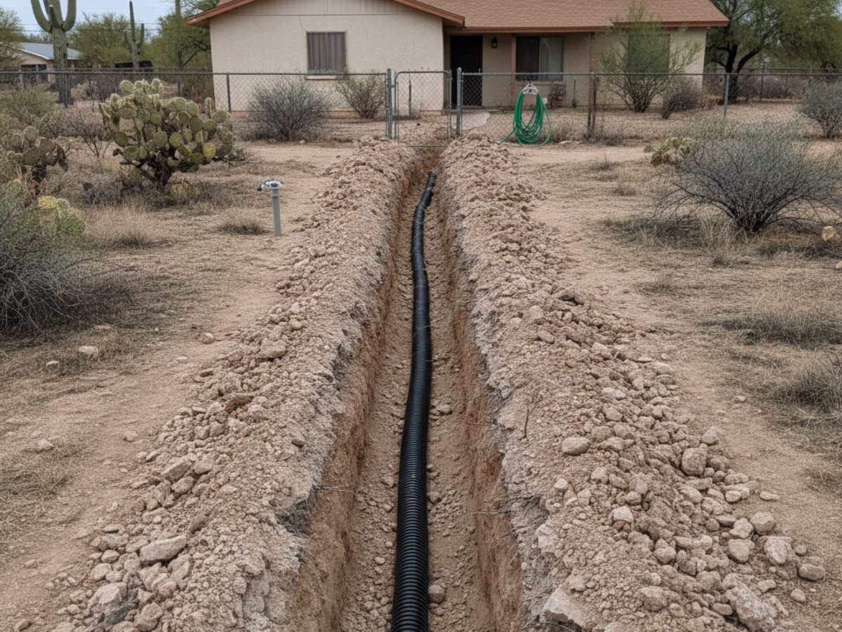 Trenching in Payson