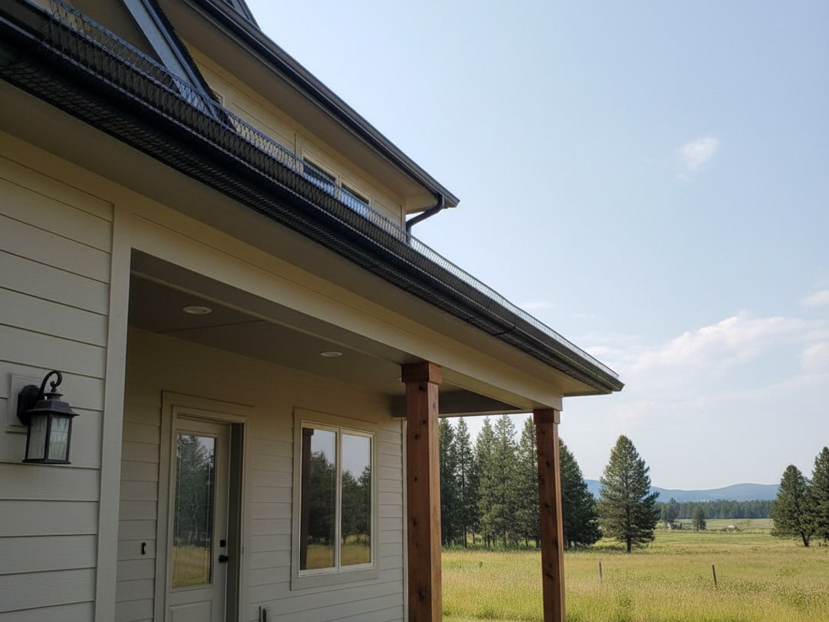 Gutter Guard Installation in Whitefish