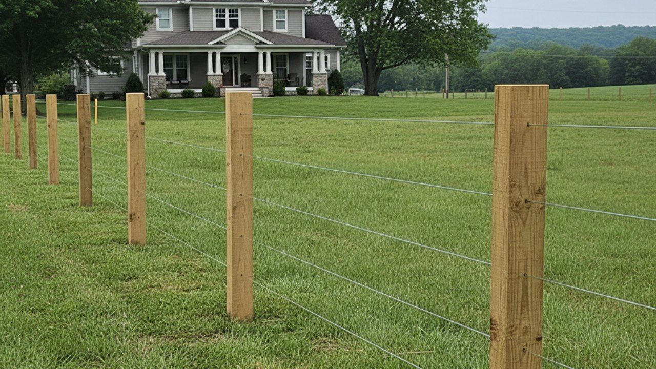 Farm Fencing in Norris