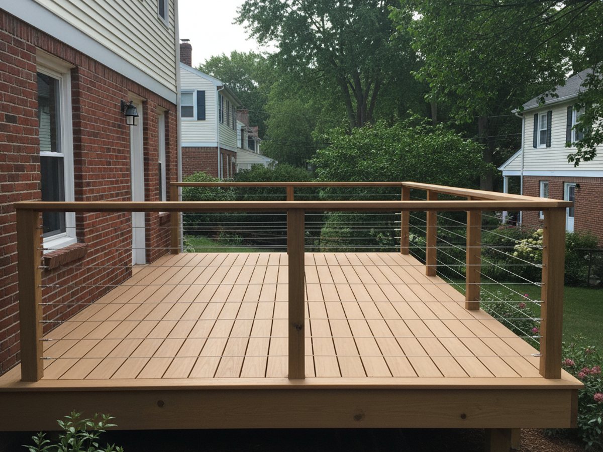 Deck Railing Installation in Cambridge, MA