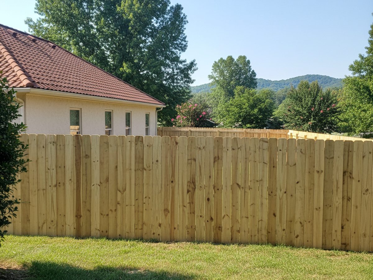 Wood Fence Installation