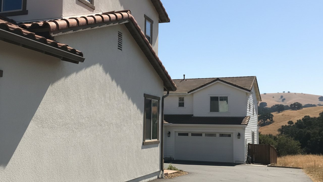 Stucco Painting in Atherton