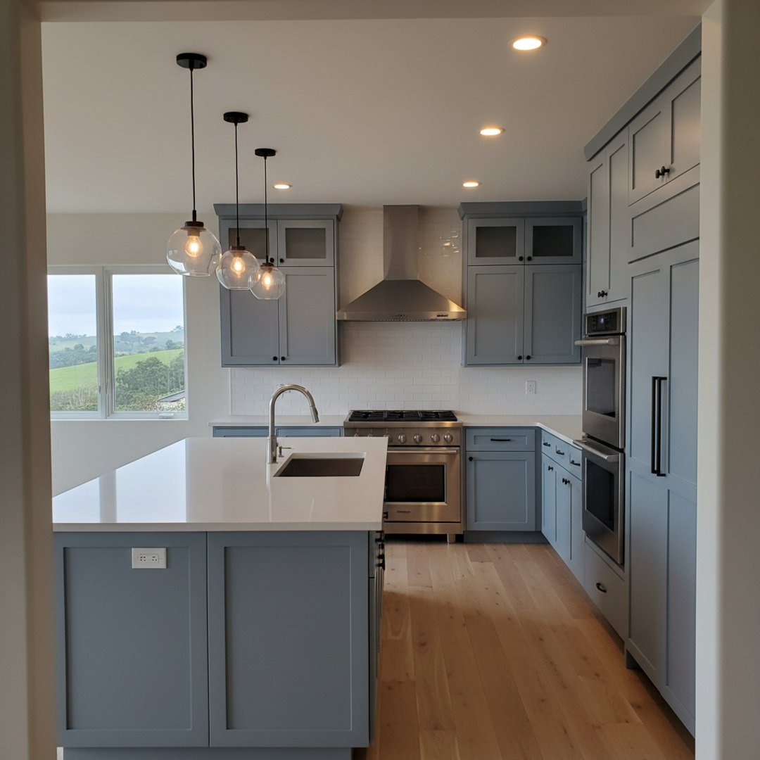 Kitchen Island Installation in Inglewood