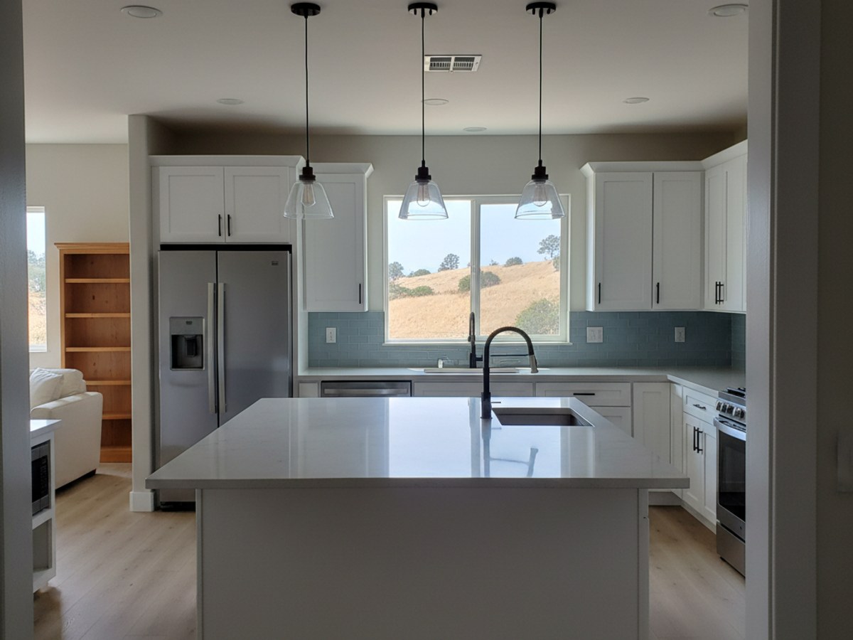 Kitchen Island Installation
