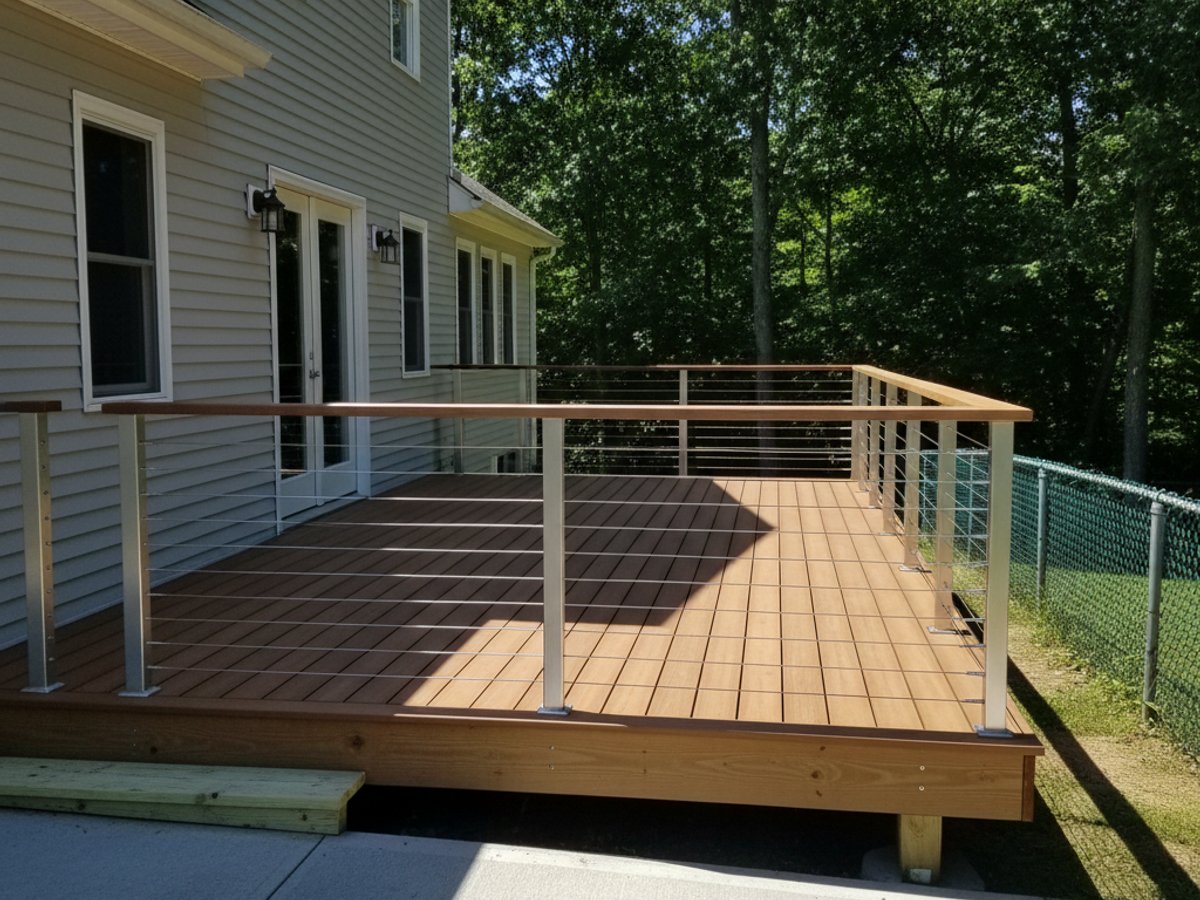 Deck Railing Installation