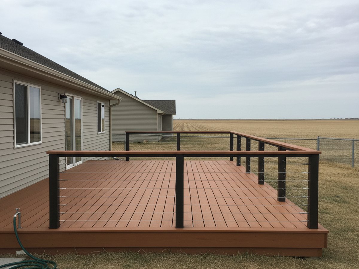 Deck Railing Installation
