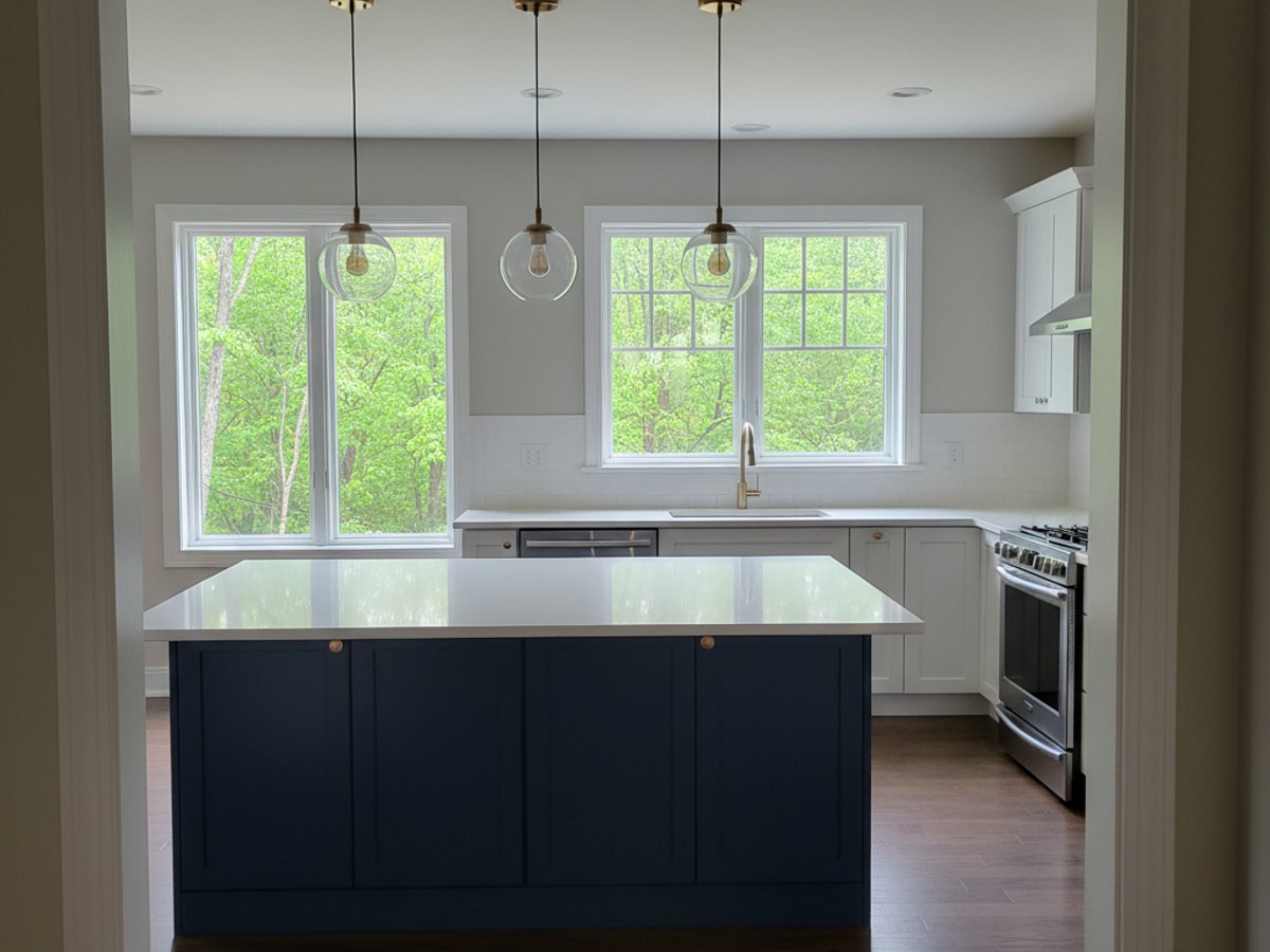 Kitchen Island Installation