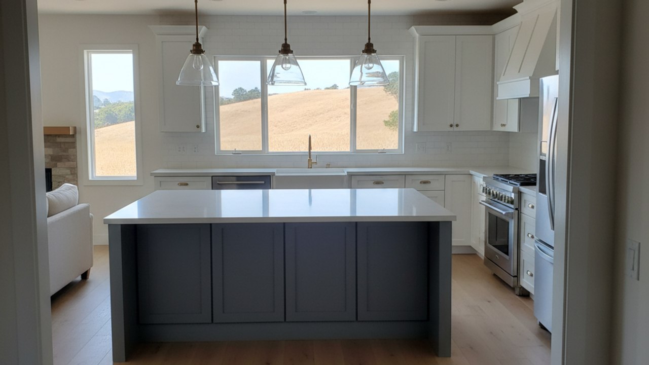 Kitchen Island Installation