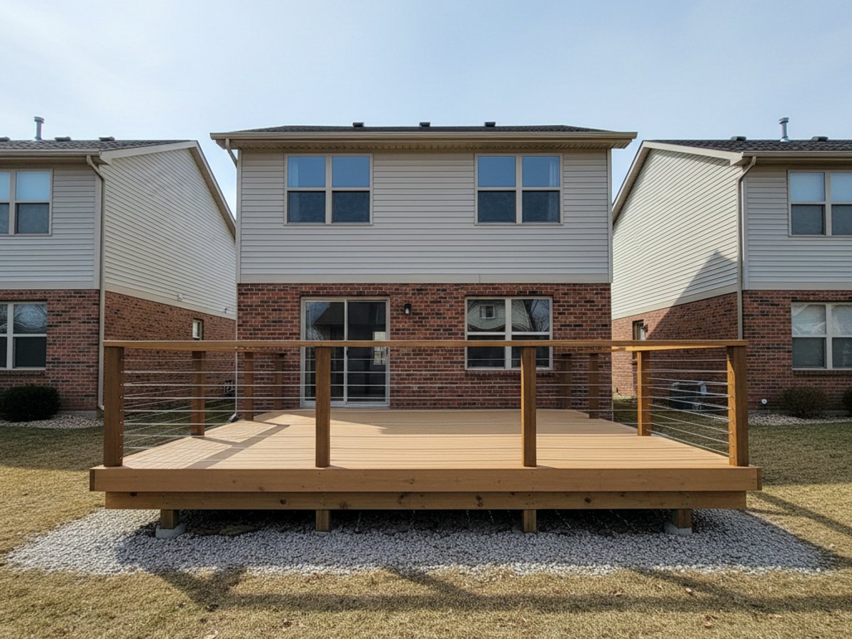 Deck Railing Installation