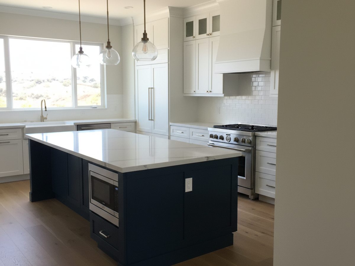 Kitchen Island Installation