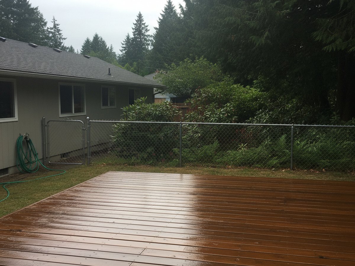 Deck Staining in Spanaway, WA