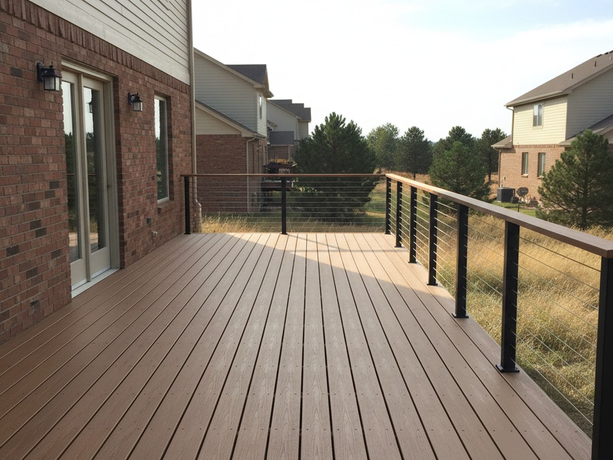 Deck Railing Installation