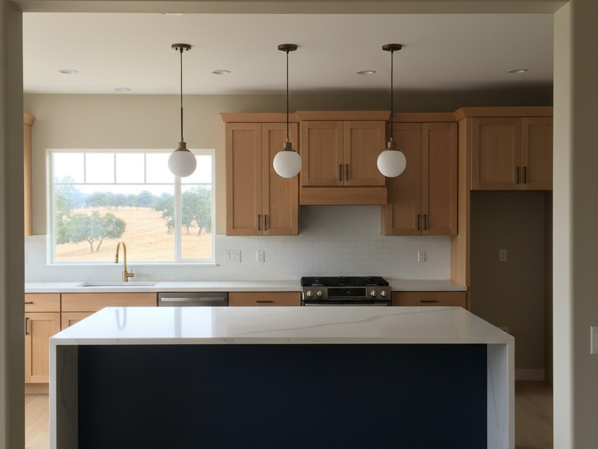 Kitchen Island Installation