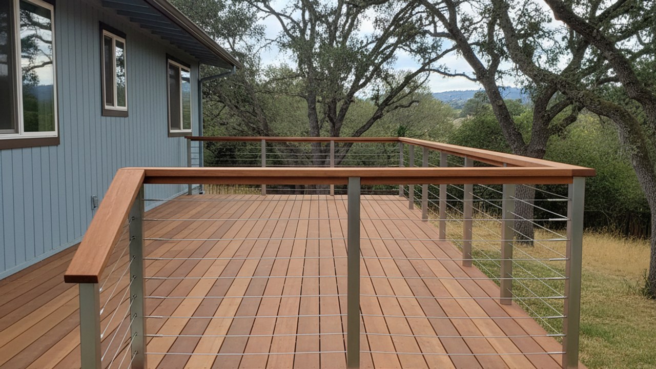Deck Railing Installation