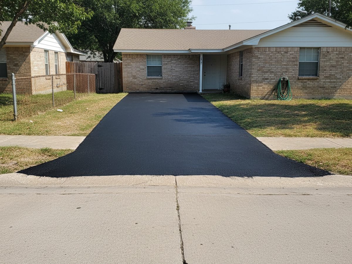 Asphalt Sealcoating