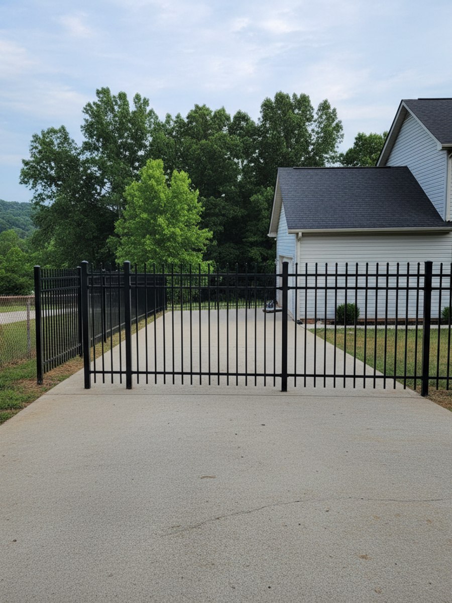Aluminum Fence Installation