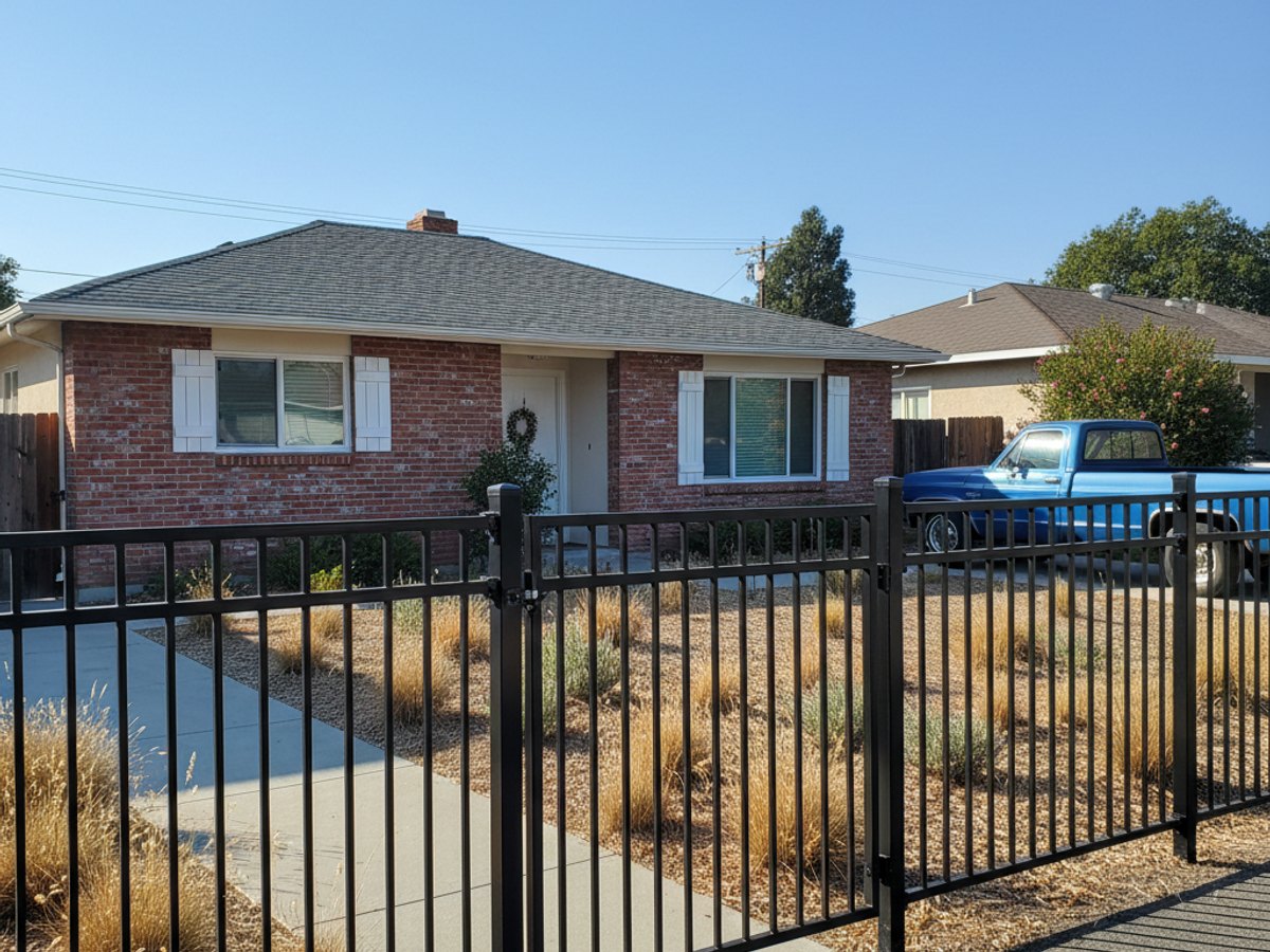 Aluminum Fence Installation