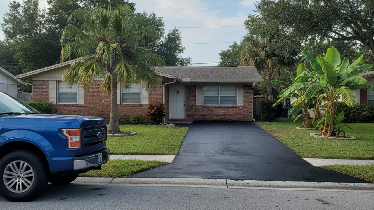 Asphalt Sealcoating