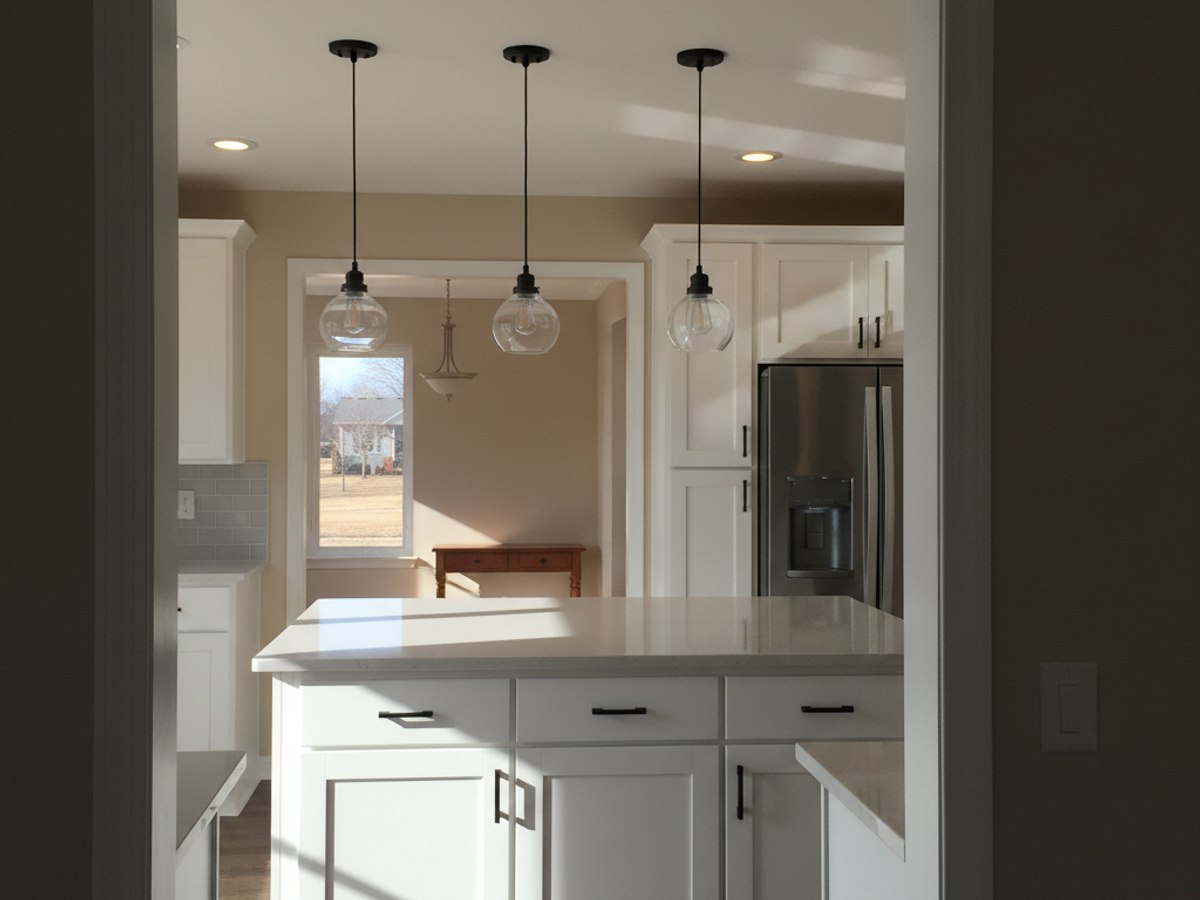 Kitchen Island Installation