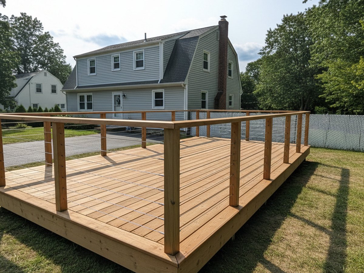 Deck Railing Installation