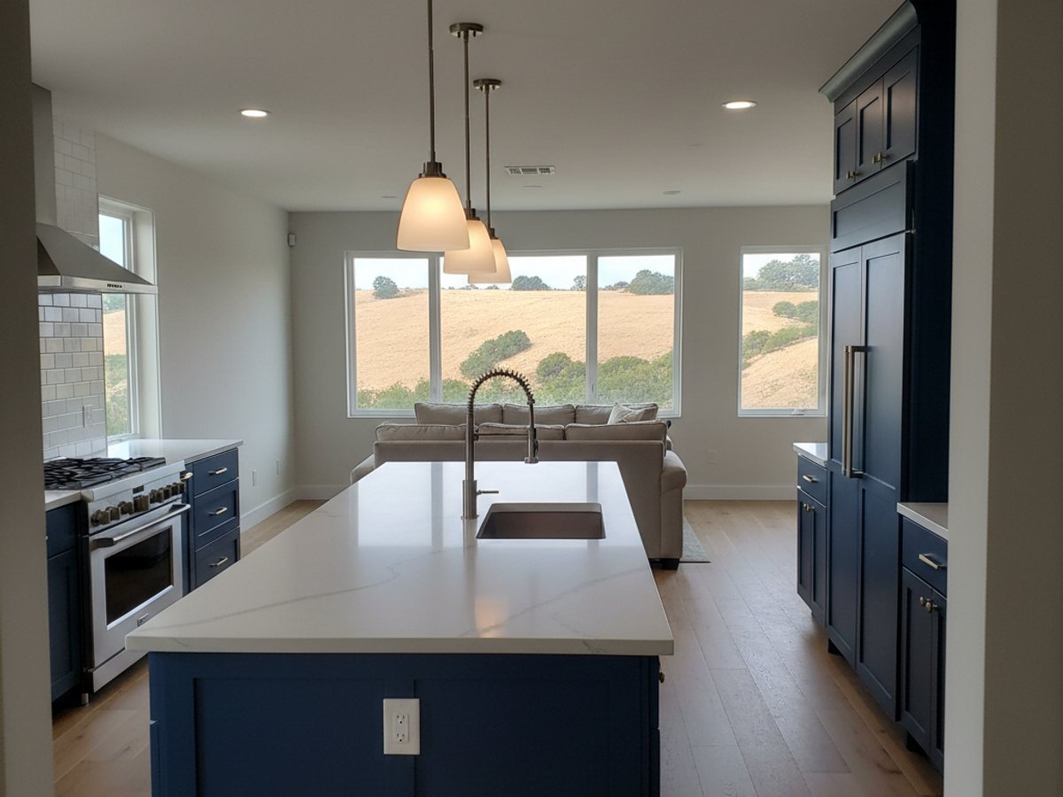 Kitchen Island Installation