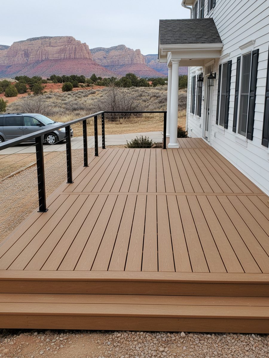 Deck Railing Installation in Kaysville