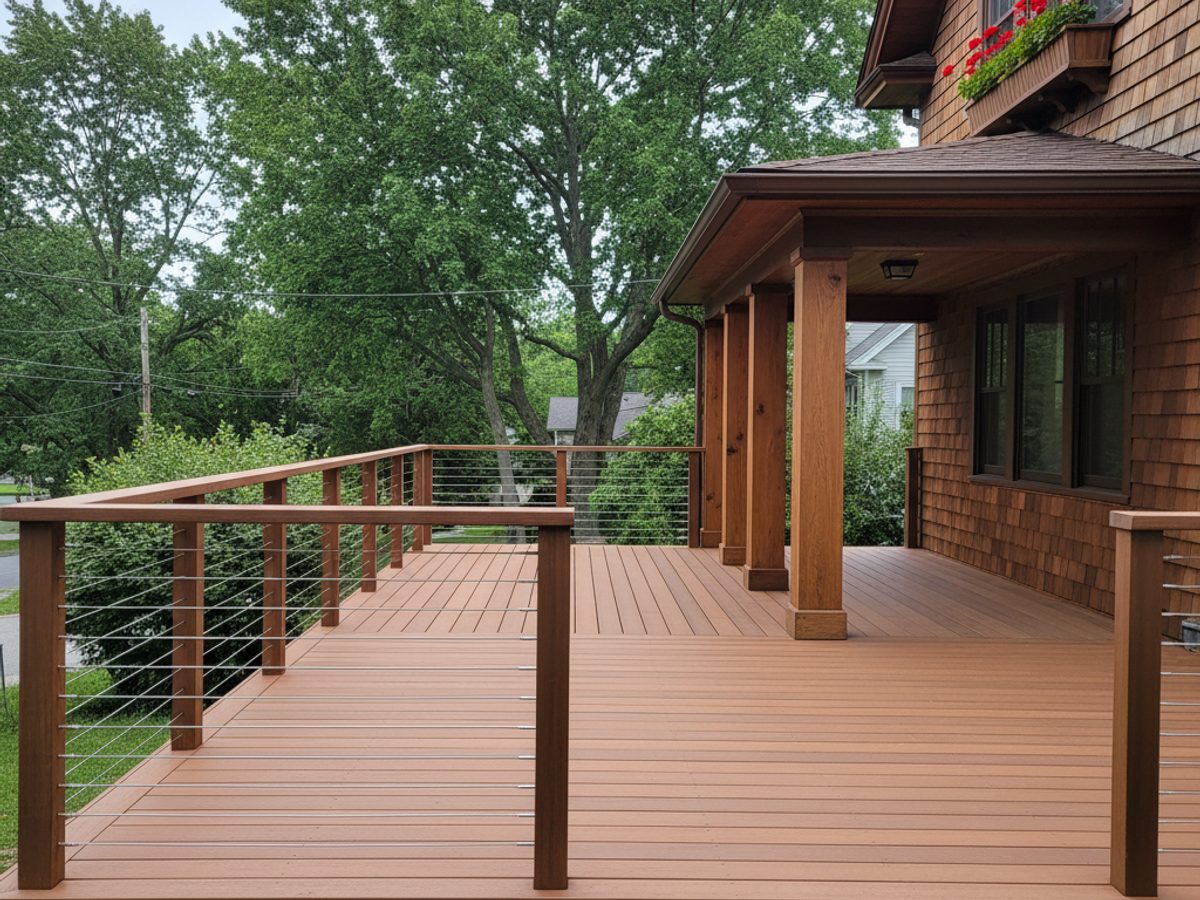 Deck Railing Installation
