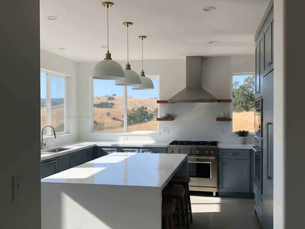 Kitchen Island Installation