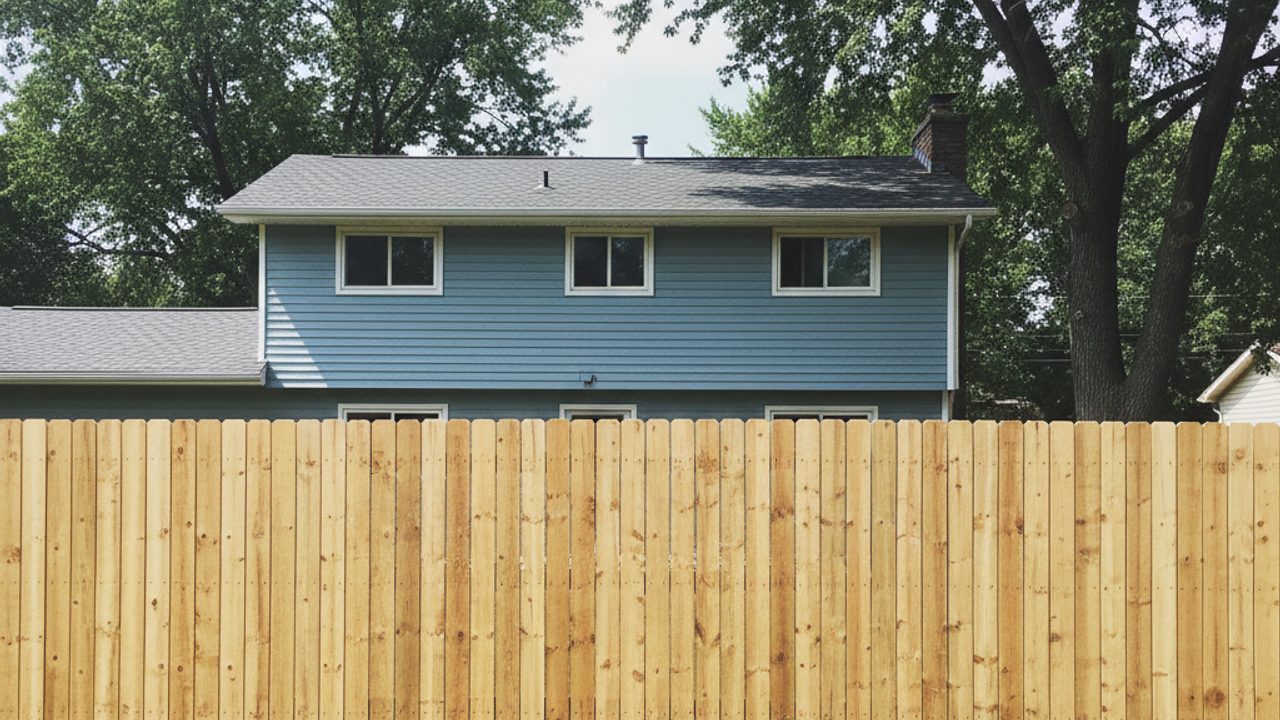 Wood Fence Installation in Gretna