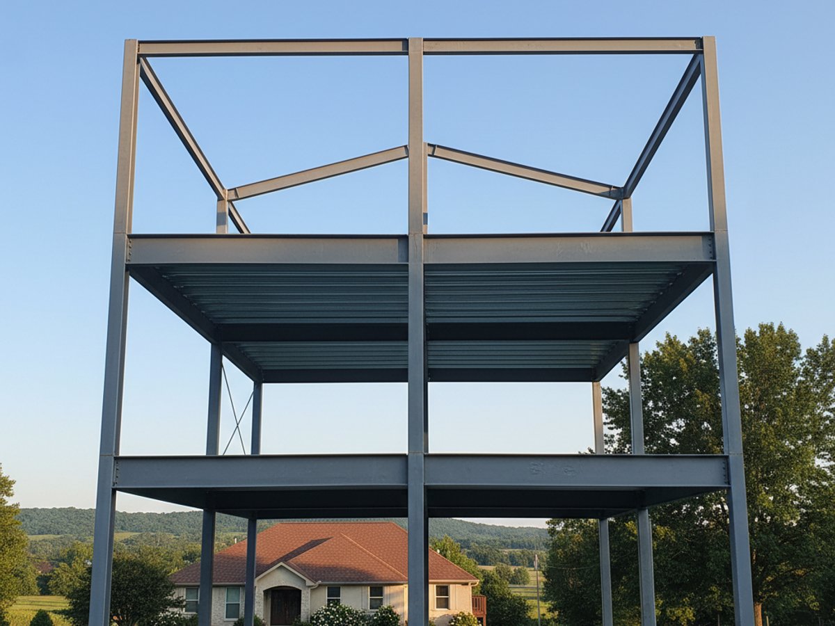Steel Frame Erection